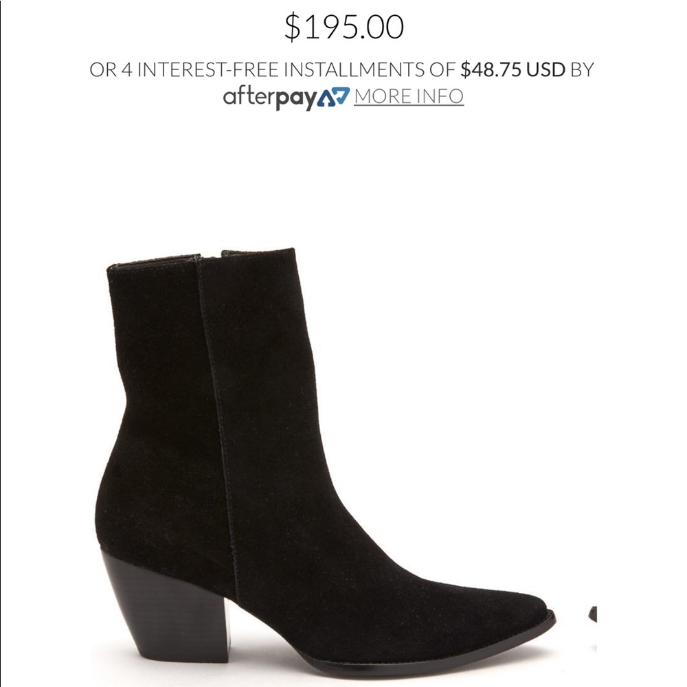 MATISSE CATY BOOT / black suede